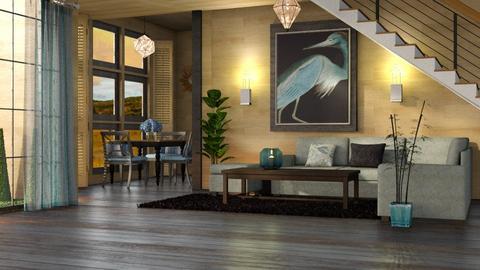 Blue Bird - by ZsuzsannaCs