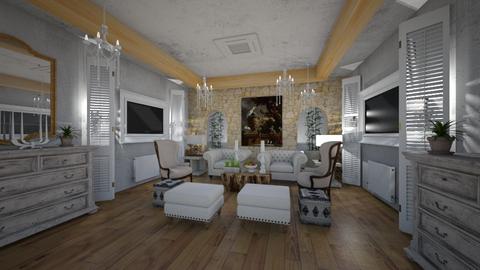 Hotel_Mountain_Lounge_Interior - Classic - Living room  - by Nikos Tsokos 