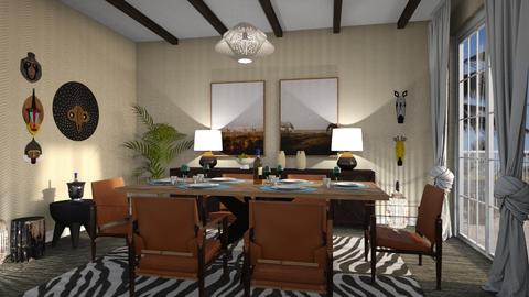 Coleccion Africa - Dining room  - by gretaponte