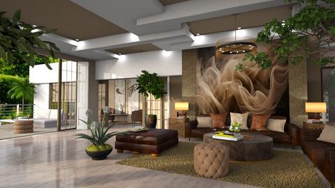 Veil waves - Modern - Living room  - by ZsuzsannaCs