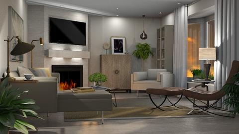 Layered Lighting - Living room  - by GraceKathryn