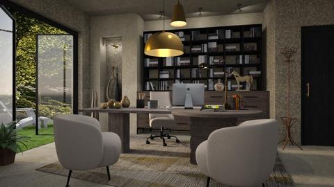 Home office - by AndreaLivingStyle