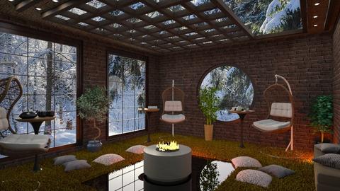 winter closed terrace - by ilcsi1860