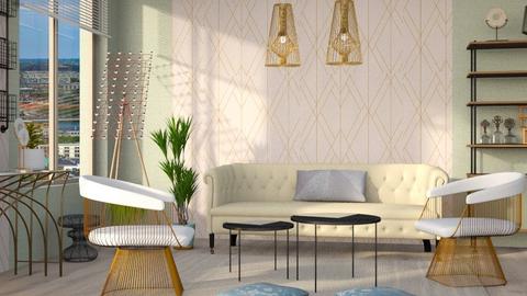 thin style lving room - Living room  - by Moonpearl