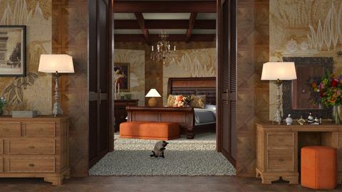 Corridor with wardrobe - by ZsuzsannaCs