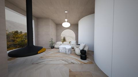 S e r e n e - Feminine - Living room  - by Fancy_R Designs