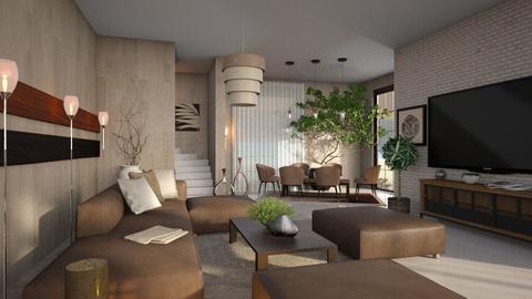 Madrone Minimal - Minimal - Living room  - by ZsuzsannaCs
