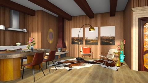 barn hostel - Living room  - by MARILU__