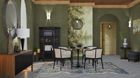Dining_green - Dining room  - by milyca8