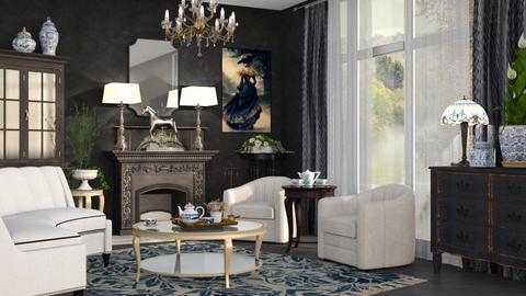 Curiosity parlor - Living room  - by milyca8