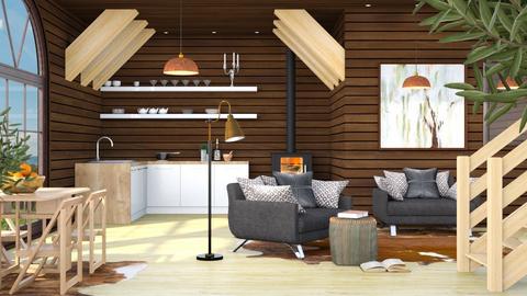 Barn Hostel Shared Space - by Jay Styling