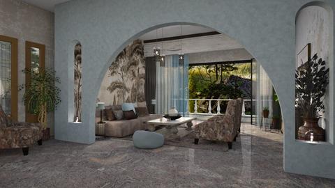 Balcony - Modern - Living room  - by ZsuzsannaCs