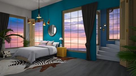 Minimalists Beach House - Minimal - by Echihua