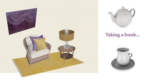 Taking a break - by MsEclectic