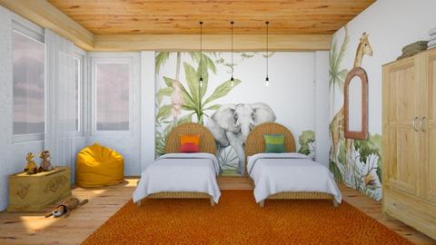Jungle Theme - Kids room  - by MsEclectic