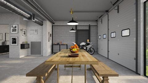 Mechanic shop flat - by Swiss Miss