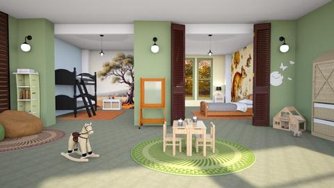 Playroom - Kids room  - by MsEclectic