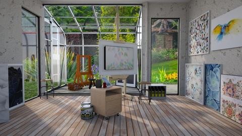 Garden studio - Garden  - by Thrud45