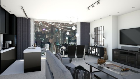 ChicagoTheContemporary2 - Modern - Living room  - by LadyVegas08