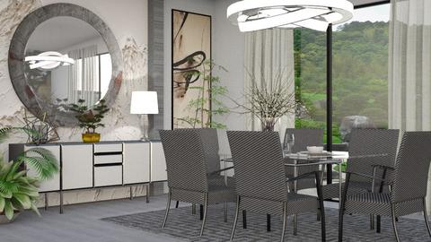Slim dining - Dining room  - by milyca8