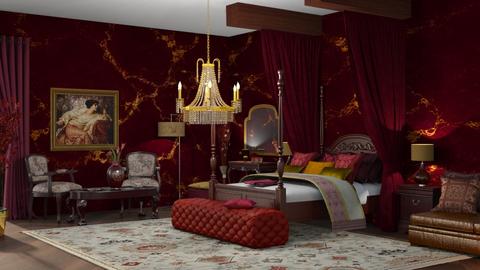 Maximalist master Bedroom - Bedroom  - by nat mi
